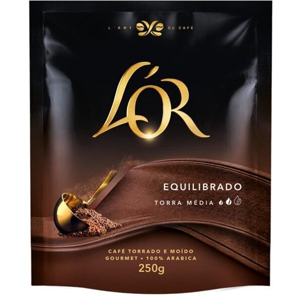Café Torrado e Moído L'OR Equilibrado 250g