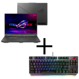 Notebook Gamer ROG Strix G16 G614JU-N3367 Eclipse Gray + Acessório Teclado ROG Strix Scope