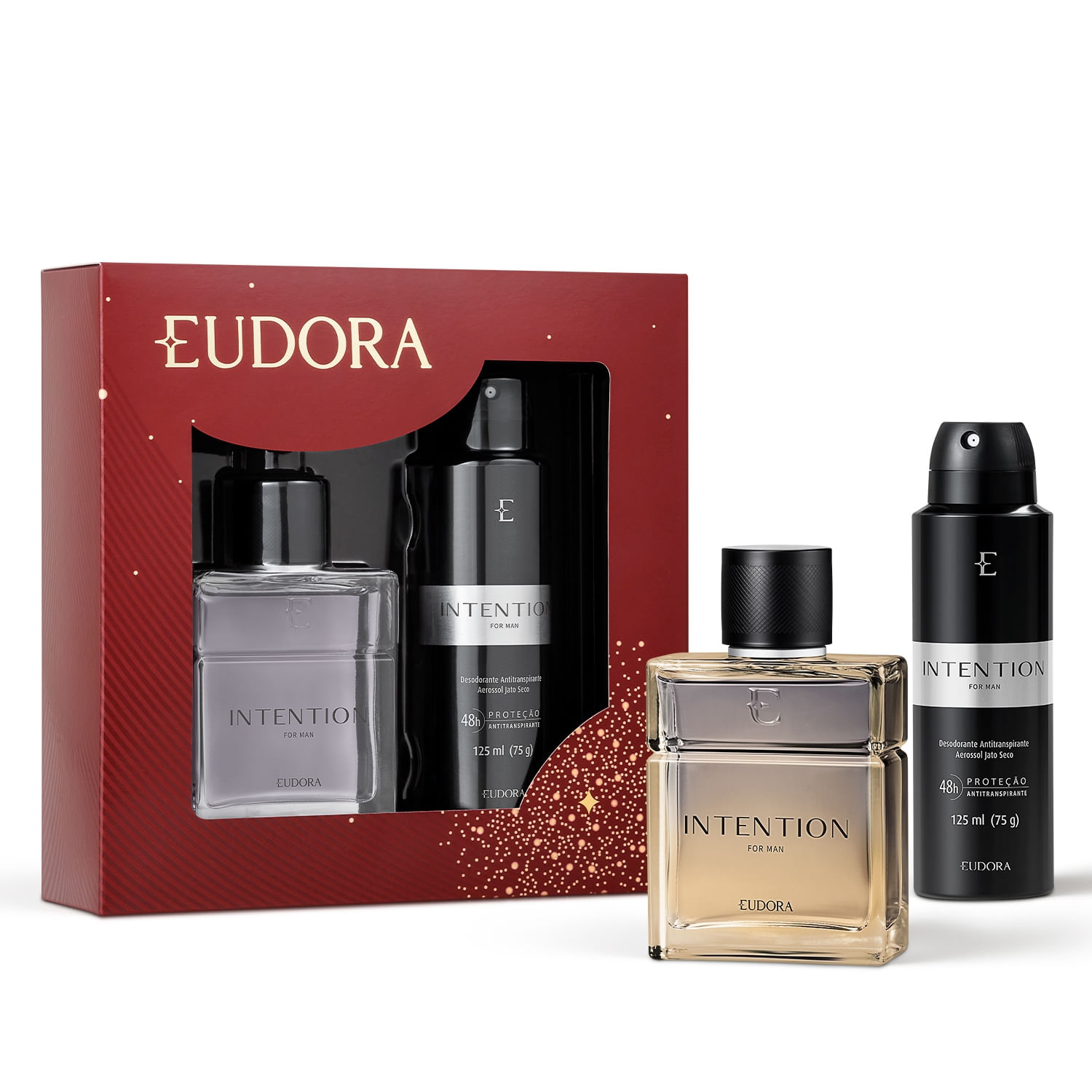 Kit Presente Natal Intention For Man (2 Itens)