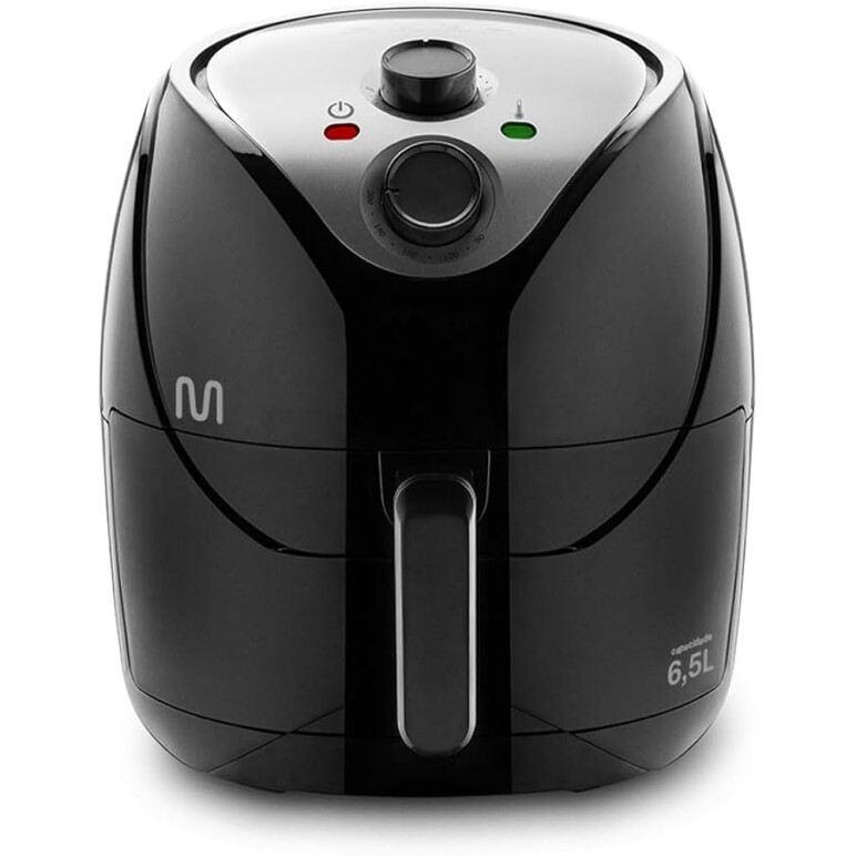 Fritadeira Elétrica Air Fryer 65L 1700W 127V Preto Multi - GO217