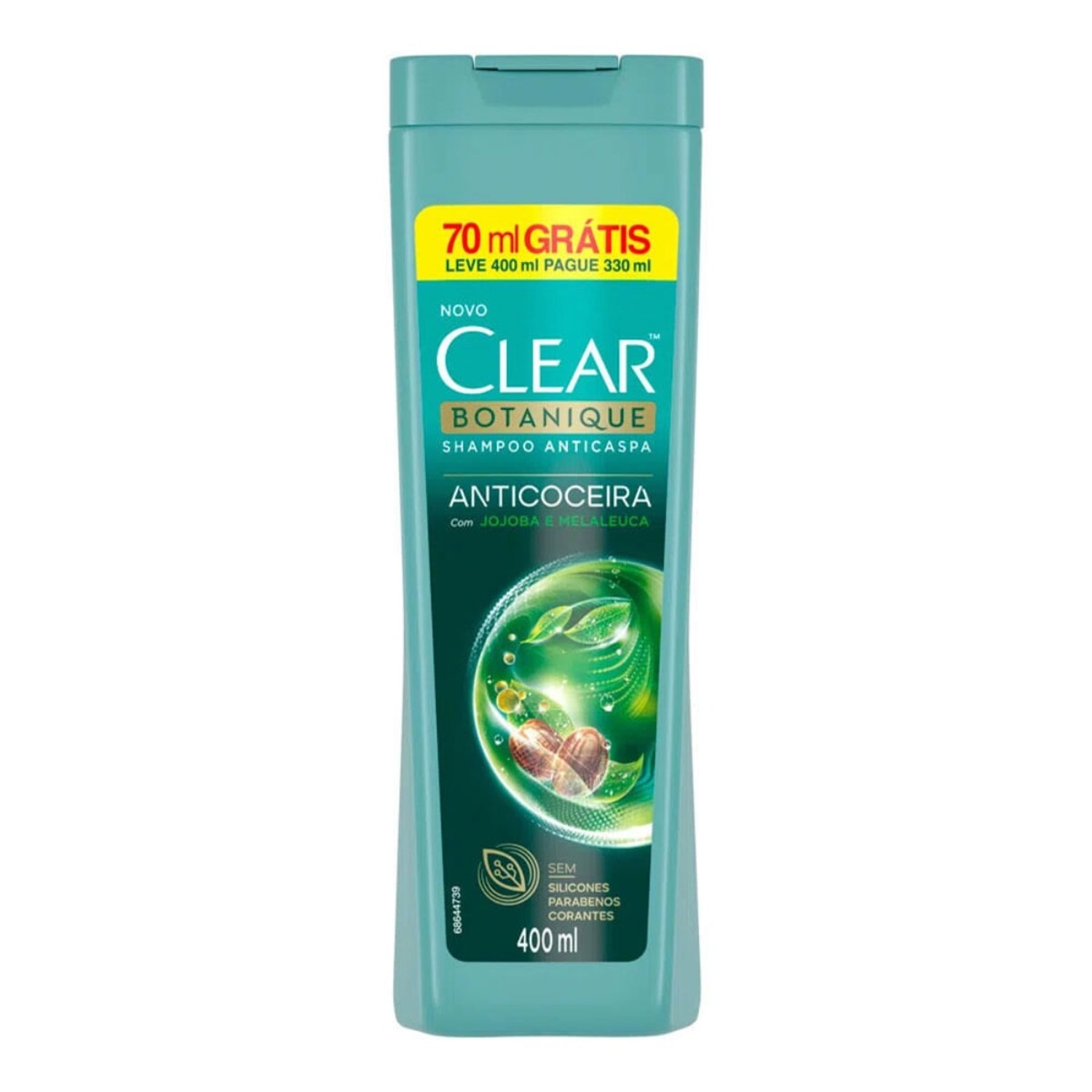 Shampoo Anticaspa Clear Botanique Anticoceira 400ml