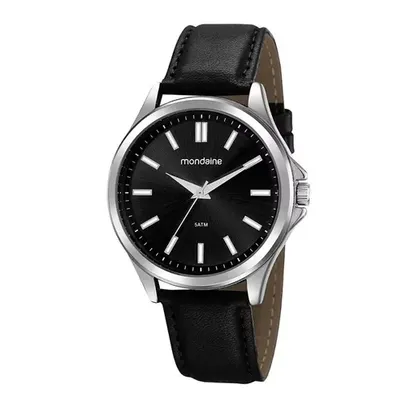 (Regional) Relógio Mondaine Masculino Prata E Preto 99548g0mvnh1