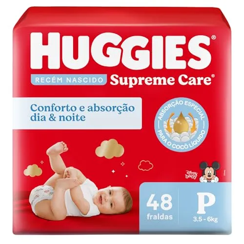 [Boleto] Huggies Fralda Supreme Care P 48 Un