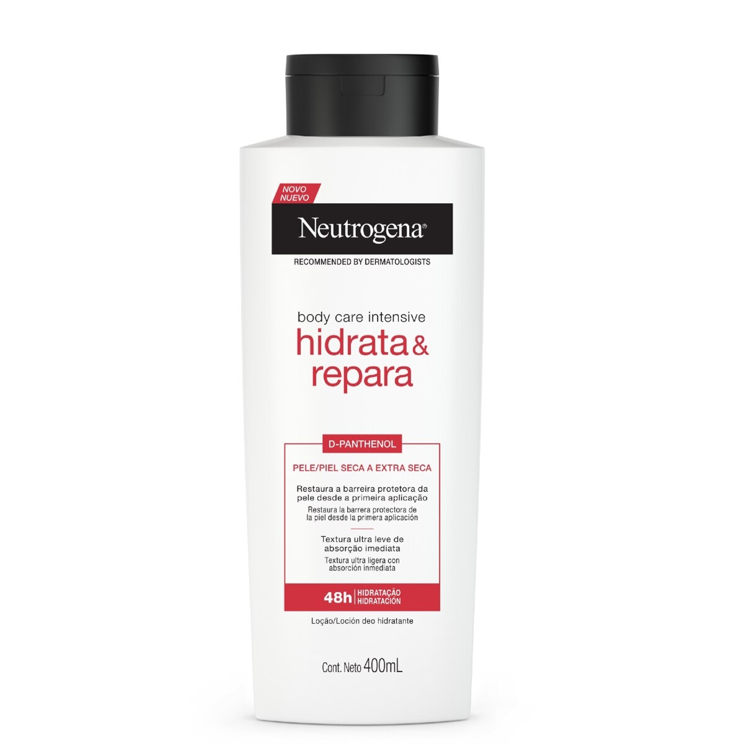 Locao Hidratante Corporal Neutrogena Body Care Intensive Hidrata & Repara 400ml