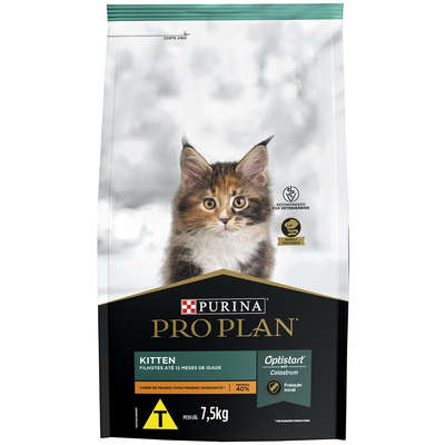 Ração Purina Pro Plan Kitten Para Gatos Filhotes 7,5kg