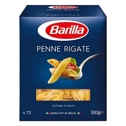 [ PRIME | REC ] Barilla Macarrão Grano Duro Penne Rigate 500G