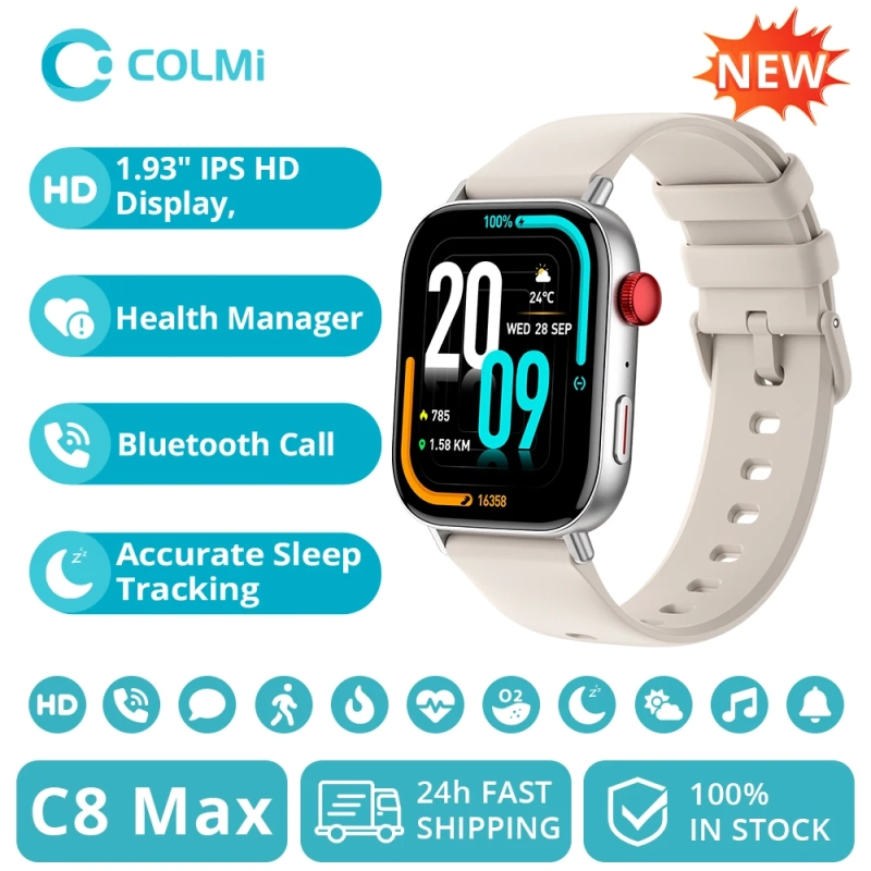 Smartwatch Colmi C8 Max 1.93 " Display HD