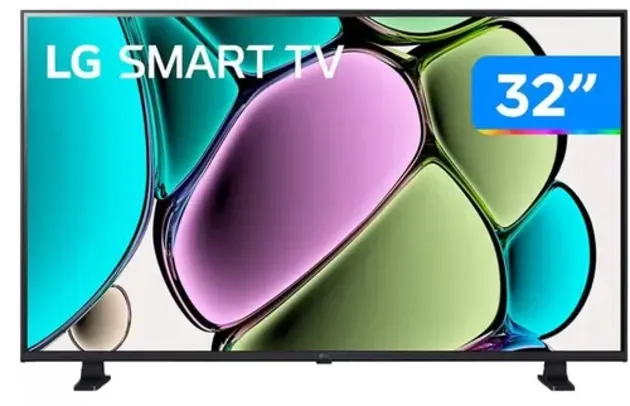 Smart TV 32” HD LED LG 32LR650BPSA Wi-Fi