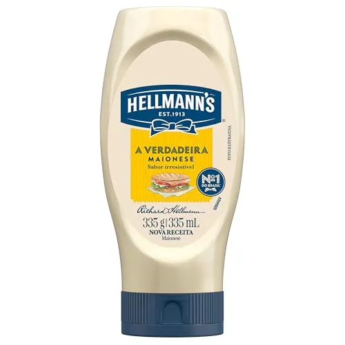 [Rec/Leve 4 Pague 3 R$27,4] Maionese Hellmann's Tradicional 335g