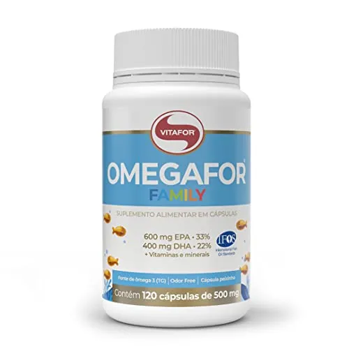 Vitafor - Omegafor Family - 120 Cápsulas