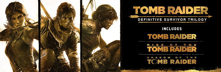 Coletânea Tomb Raider Definitive Survivor Trilogy no Steam - 3 Jogos + DLCs