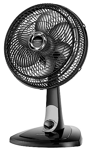 Ventilador de mesa Mondial 220V, 30cm, 6 pás, Turbo