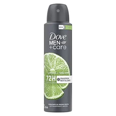 (REC) (Leve 3 Pague 2) Dove Antitranspirante Aerossol Limão e Sálvia 72H Proteção Men+Care 150Ml