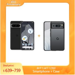 Smartphone Google Pixel 8 Pro 5G Global Version + Google 8pro Case de Alta proteção