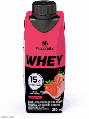 12 unidades Whey Zero Lactose Chocolate 15g Piracanjuba 250ml