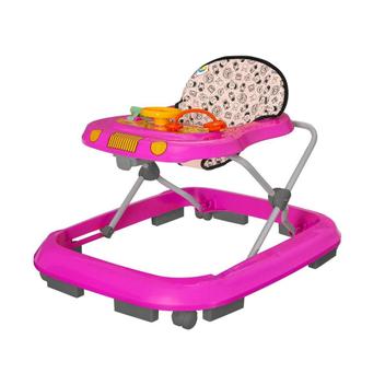 Andador Infantil de Bebê Safari Rosa - Tutty Baby - Tutti Baby