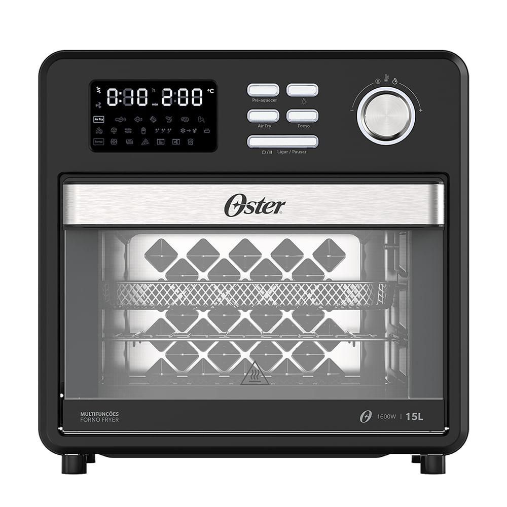 Forno E Fryer 15l Oster Multifunções Compact 10 Em 1 - 127v e 220v