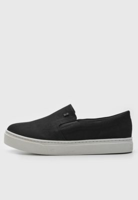 Tênis Slip On Santa Lolla Suede Preto