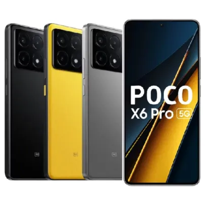 Poco X6 Pro 5G NFC Global 256GB -8GB RAM Dual SIM Tela 6.67"