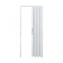 Porta Sanfonada De Pvc 70cm Branco Fortlev