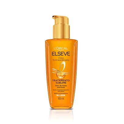 ELSÉVE Óleo Capilar L'Oréal Paris Elseve Óleo Extraordinário 100Ml - Leave In Anti Frizz Protetor Térmico Tratamento Reconstrutor