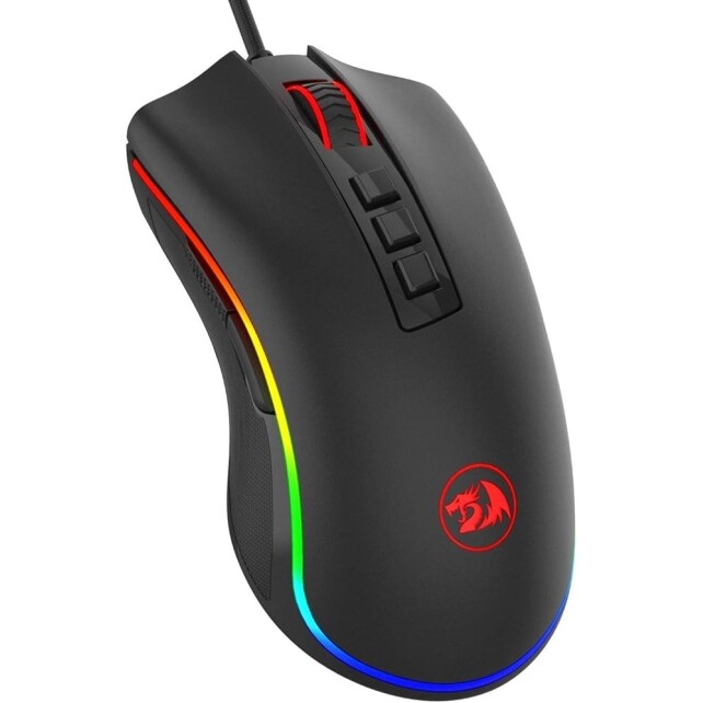 Mouse Gamer Redragon Cobra Chroma RGB 10000DPI 7 Botões - M711