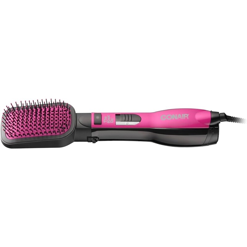 Conair Escova Secadora Seca Alisa e Desembaraça Escova All-In-One 1000W Knot Dr Rosa - 127V