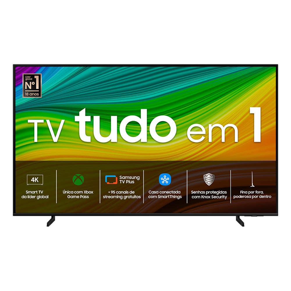 Samsung Smart TV 50&quot; QLED 4K Q60D 2024, Modo Game, Tela sem limites