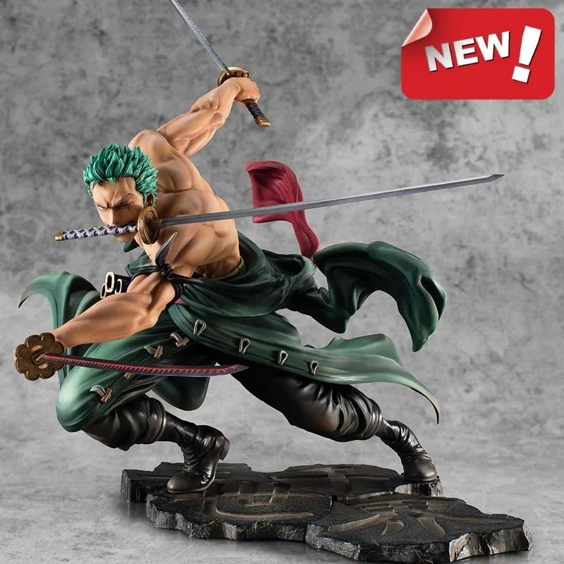 Boneco Colecionável Anime One Piece Zoro