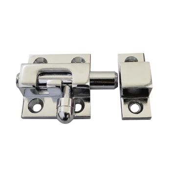 Tarjeta com Trava Cromado 30x45mm Uniao Mundial - 1 un