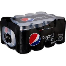 Refrigerante Pepsi Black Lata Zero Açúcar 350ml - 12 Unidades