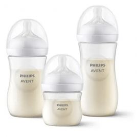 Kit Mamadeiras Pétala Philips Avent 3.0 125ml, 260ml e 330ml Anticólica