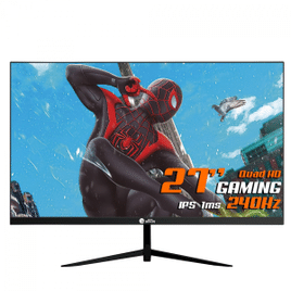 Monitor Gamer Ninja Tenseigan 27'' Quad HD IPS 1ms 240Hz FreeSync HDR HDMI/DP - MGN-009-27B