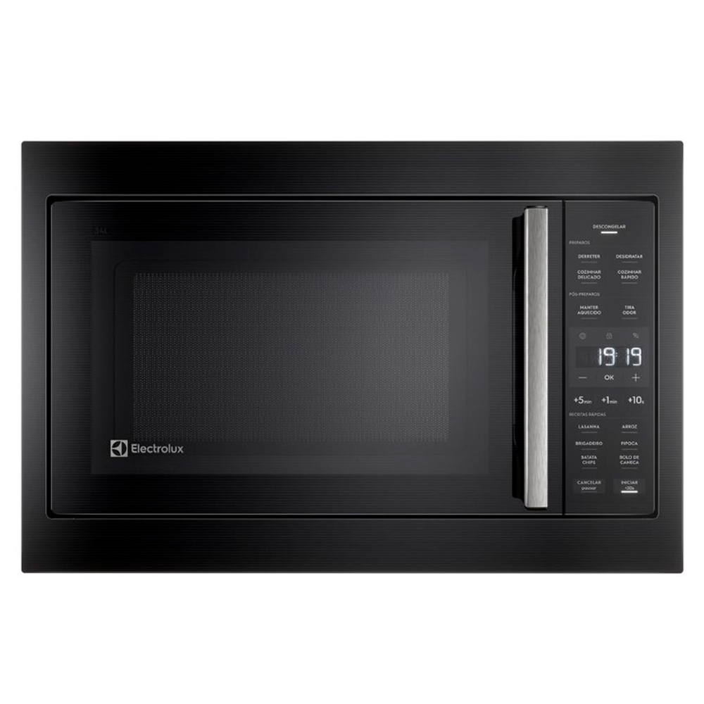 Micro-Ondas De Embutir Electrolux Efficient 34L Painel Inteligente Me3bp - Preto - 220 Volts