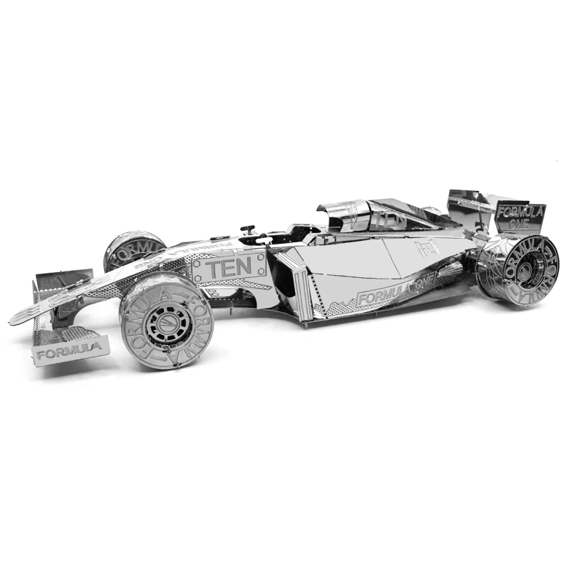 Brinquedo Carro Esportivo de Montar F1 3D de Metal