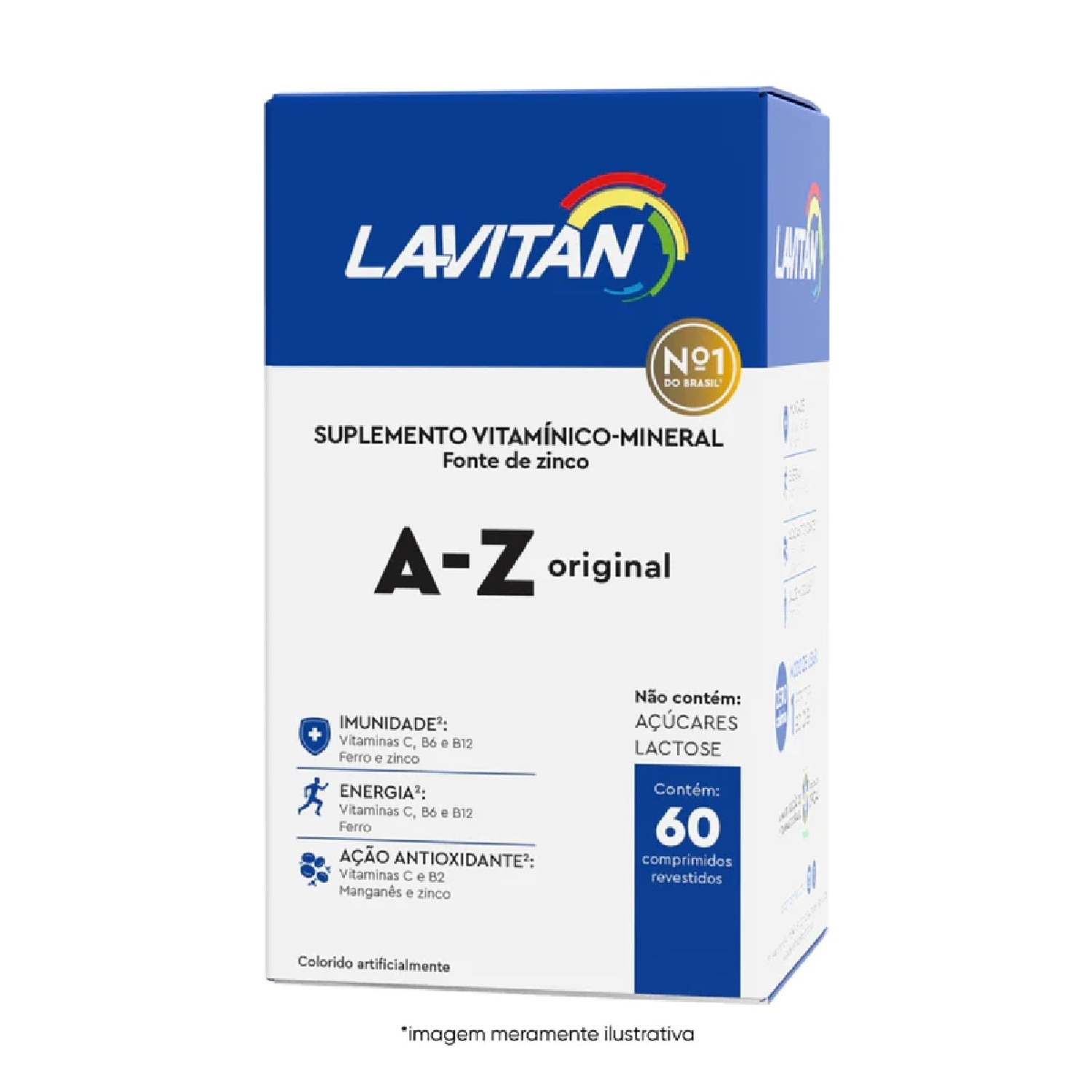 Lavitan A-Z Original 60 Comprimidos Revestidos