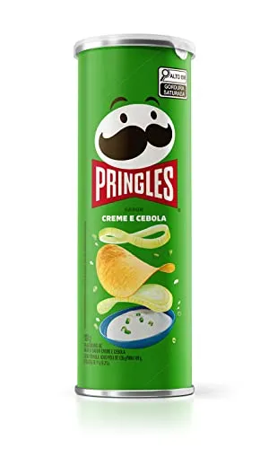 (Add 4un) Salgadinho Batata Frita Pringles® Creme & Cebola 109g