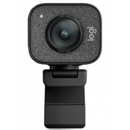 Webcam Full HD Logitech StreamCam Plus com Microfone Conexão USB-C e Tripé Incluso Compatível Logitech Capture