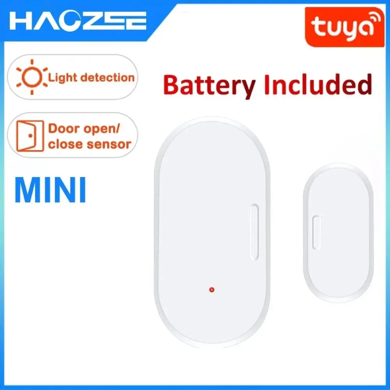 Sensor de Contato Inteligente Para Porta e Janela Tuya ZigBee