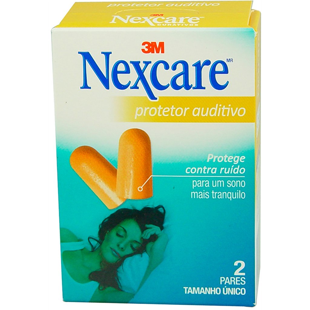 Protetor Auditivo Nexcare 2 Pares