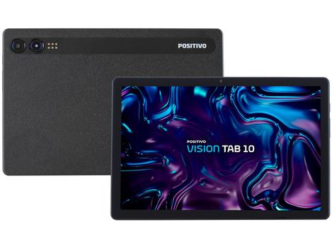 Tablet Positivo Vision Tab 10,1" 128GB 4GB RAM Android 13 Octa Core Wi-Fi 4G