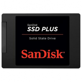 SSD SanDisk Plus 1TB SATA III Leitura 535MB/s Gravação 350MB/s - SDSSDA-1T00-G27