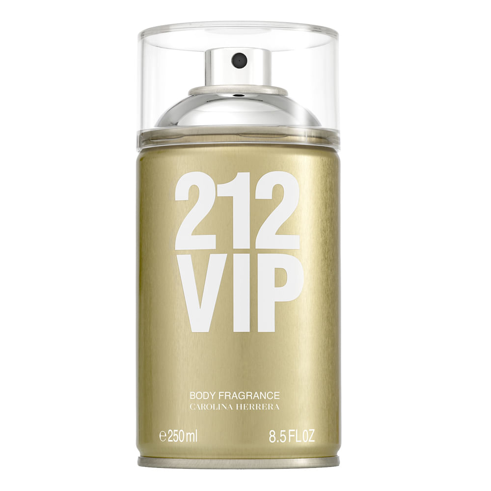 Body Spray 212 Vip Carolina Herrera - 250ml