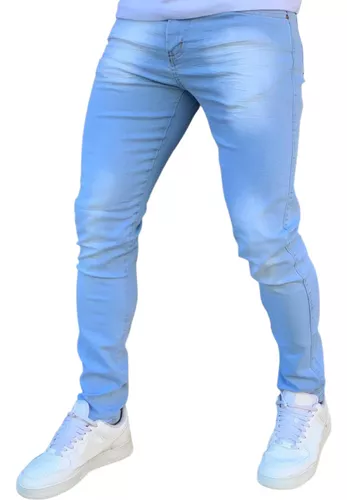 Calça Jeans Skinny Masculina Com Lycra Estica Muito Exclusiv