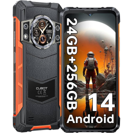 [Taxa Inclusa] CUBOT KINGKONG ACE 3 - 24GB/256GB, CAMERAS: 100MP/32MP, DISPLAY: FHD+, BATERIA: 5100mAH, IP68/IP69K, NFC, ANDROID 14