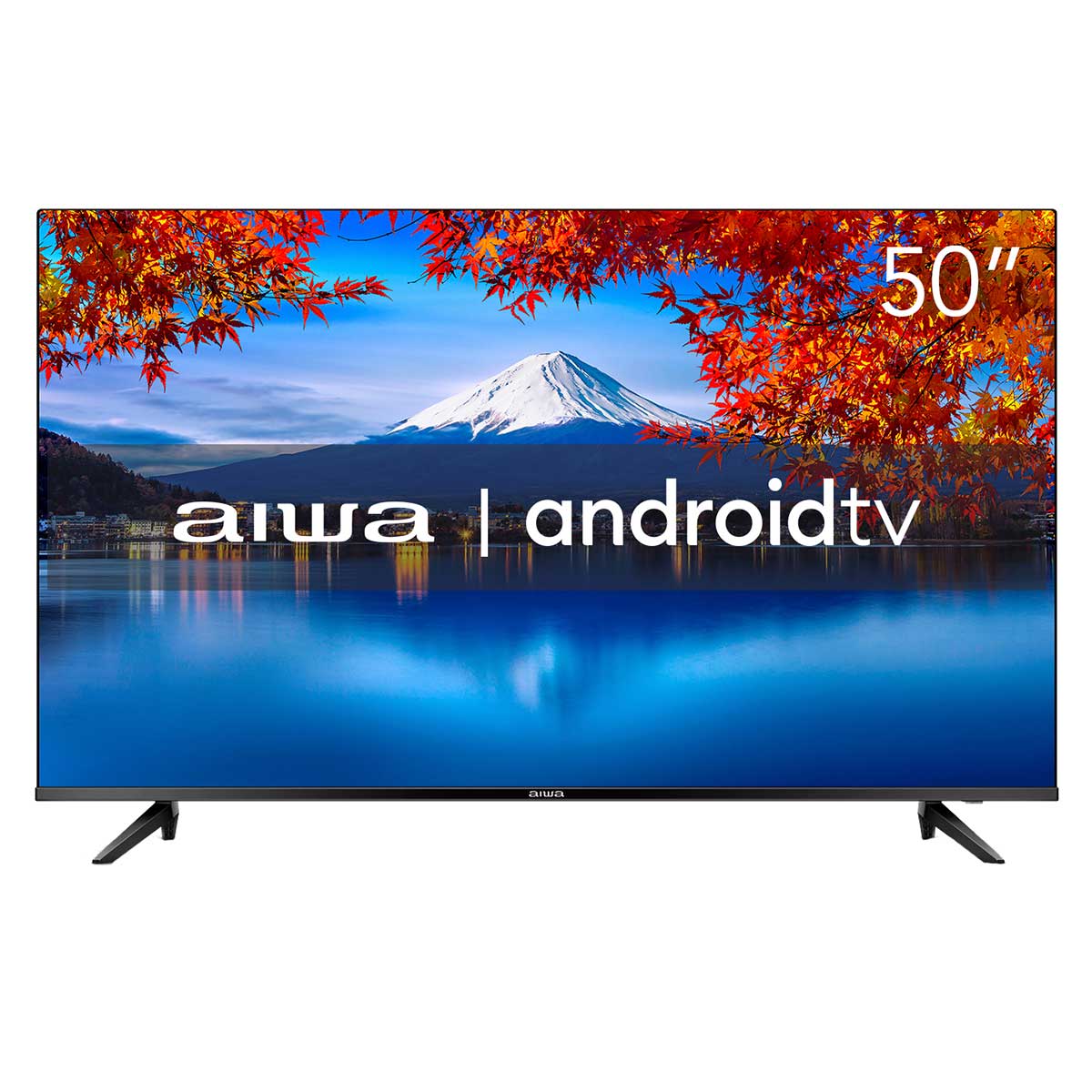 Smart TV LED 50" Aiwa 4K HDR AWS-TV-50-BL-02-A