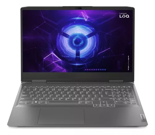 Notebook Gamer Lenovo LOQ i5-12450H 8GB SSD 512GB Geforce RTX 2050 Tela 15.6" FHD Linux - 83EUS00200