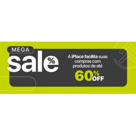 Mega Sale com até 60% de Desconto em Produtos na Lista