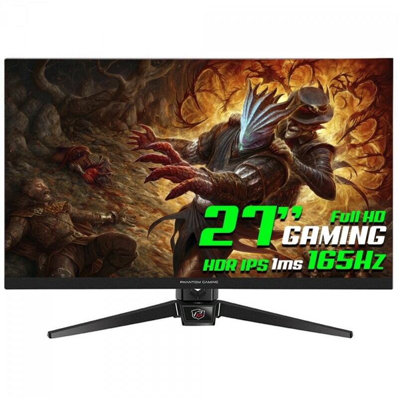 Monitor AsRock Phantom Gaming 27" FHD 1ms 165Hz IPS HDR FreeSync - PG27FF1A