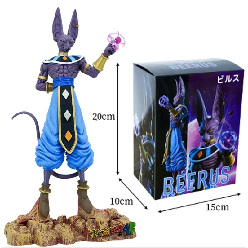 Boneco Colecionavel Action Figure Dragon Ball Bills Beerus